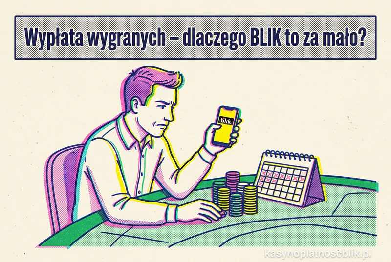 Wypłata wygranych – dlaczego BLIK to za mało?
